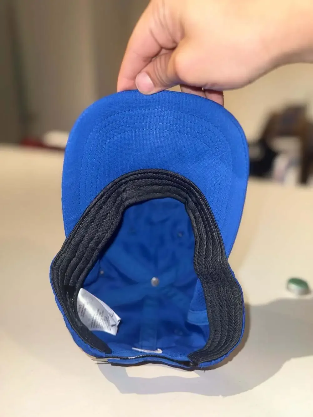 Nike Dri-FIT Child Adjustable Baseball Cap Blue